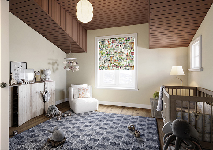 Out And About, Paintbox - Roman Blind - Image 7